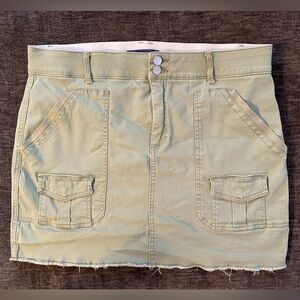 Democracy green cargo skirt